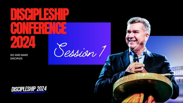 Discipleship Conference 2024 session artwork.